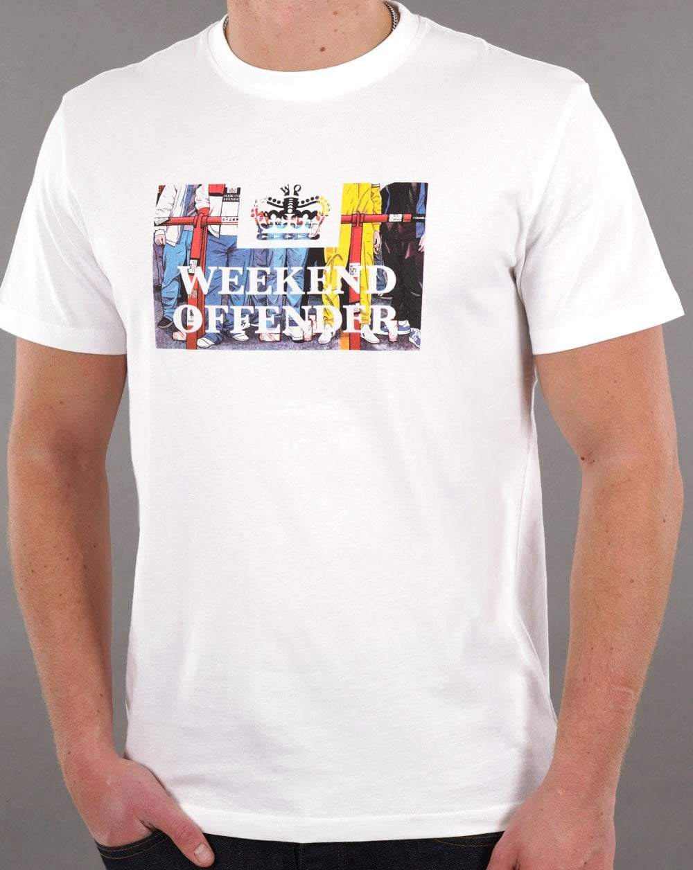 Weekend Offender Bissel T-shirt White