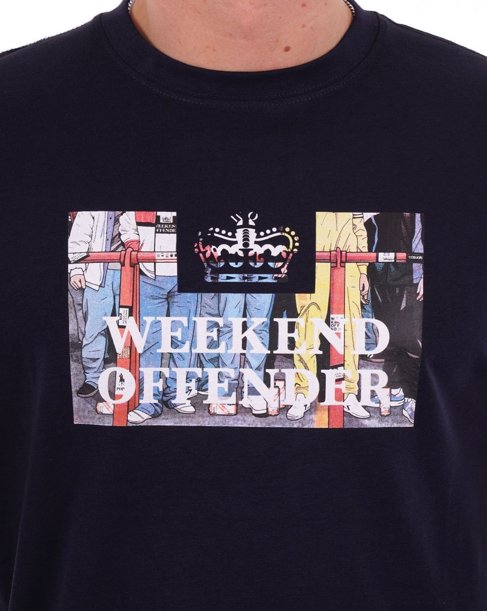 Weekend Offender Bissel T-shirt Navy