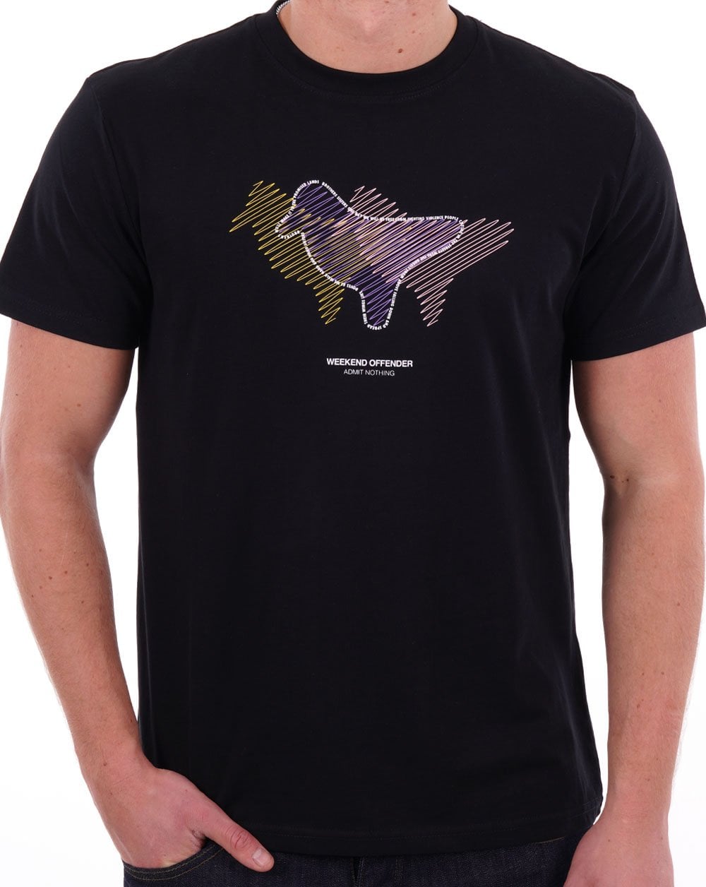 Weekend Offender Gabe T-shirt Black