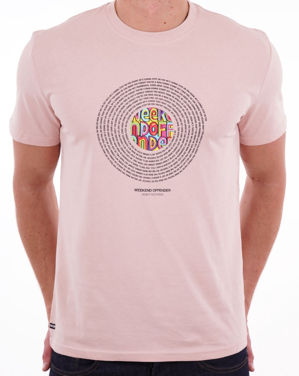 Weekend Offender Melons T-shirt Light Pink