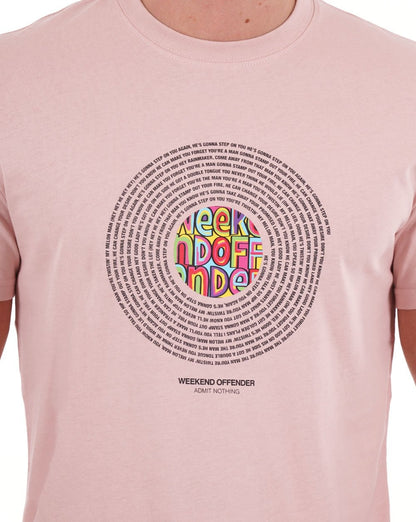 Weekend Offender Melons T-shirt Light Pink
