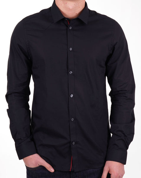Luke The Butchers Pencil Shirt Black