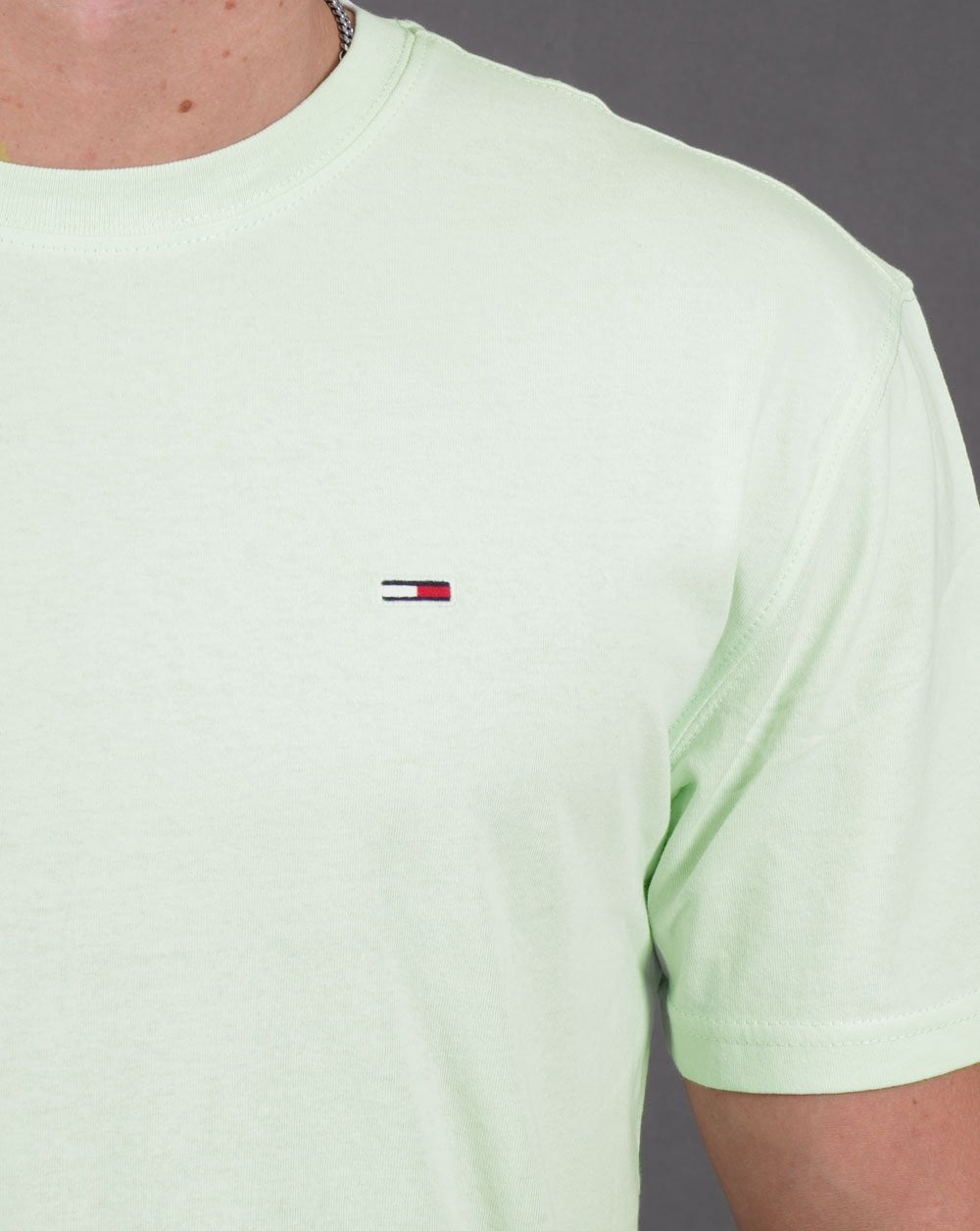 Tommy Jeans Solid T-shirt Mint Green