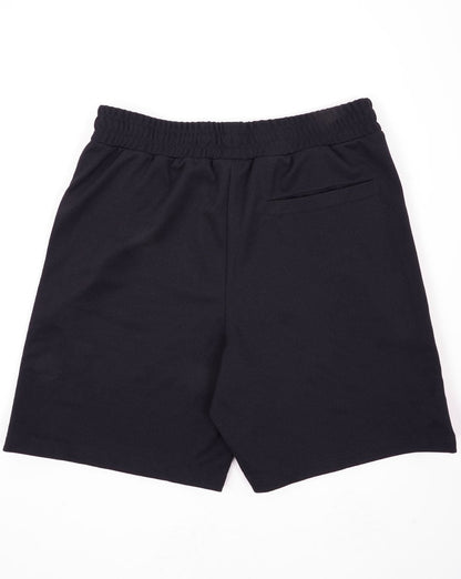 Sergio Tacchini Striped Casual Shorts Black/Dark Red