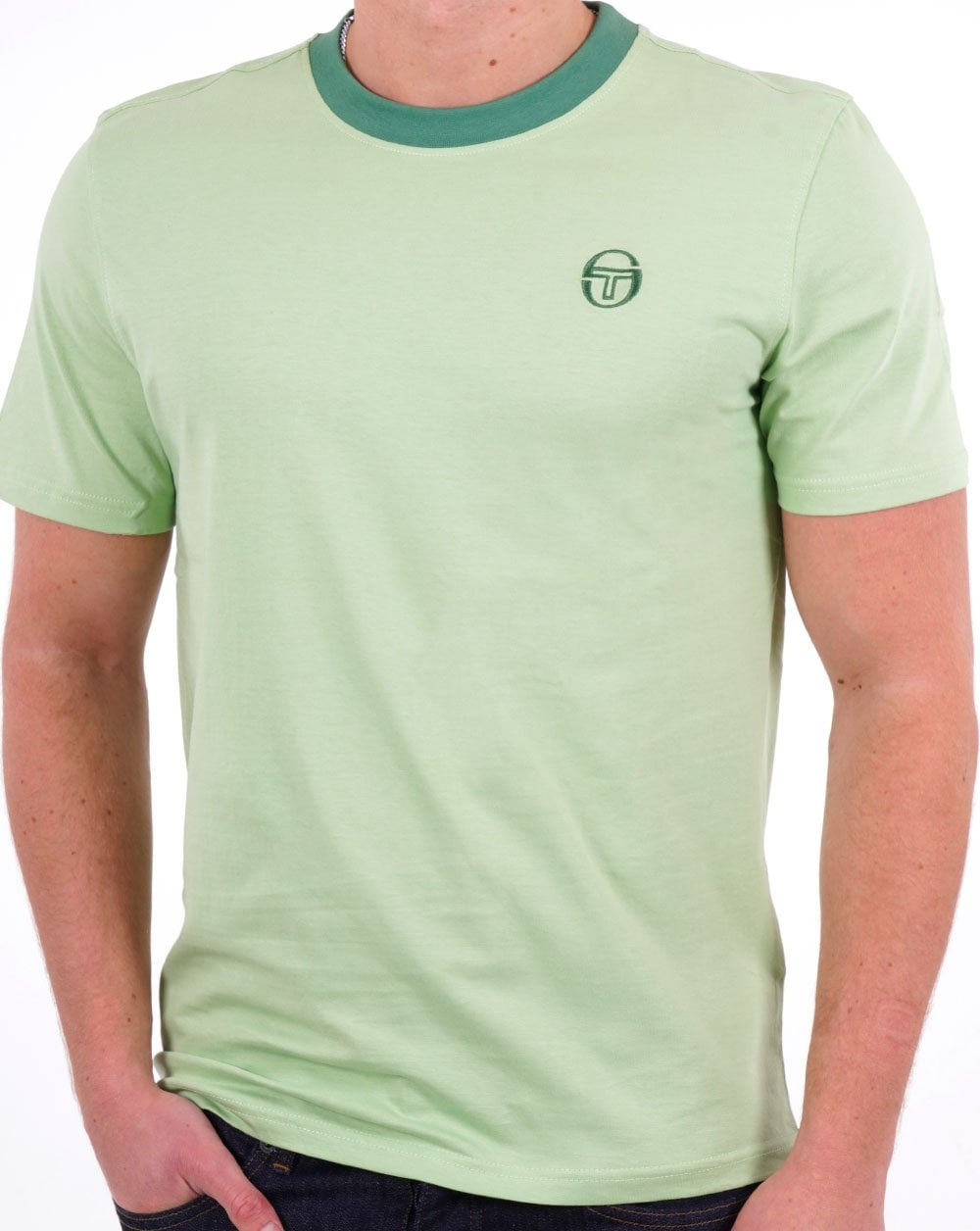Sergio Tacchini Terme T Shirt Green