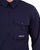 Marshall Artist Gaberdine Zip Overshirt Navy