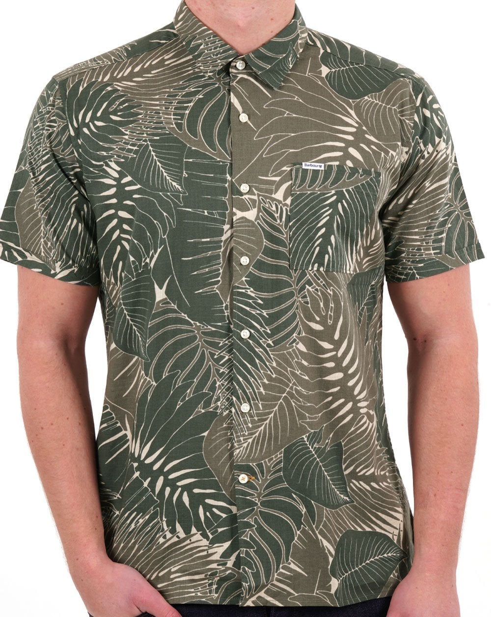 Barbour Corwall Summer SS Shirt Olive