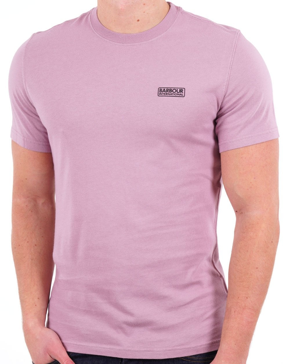 Barbour International Small Logo T-shirt Soft Purple