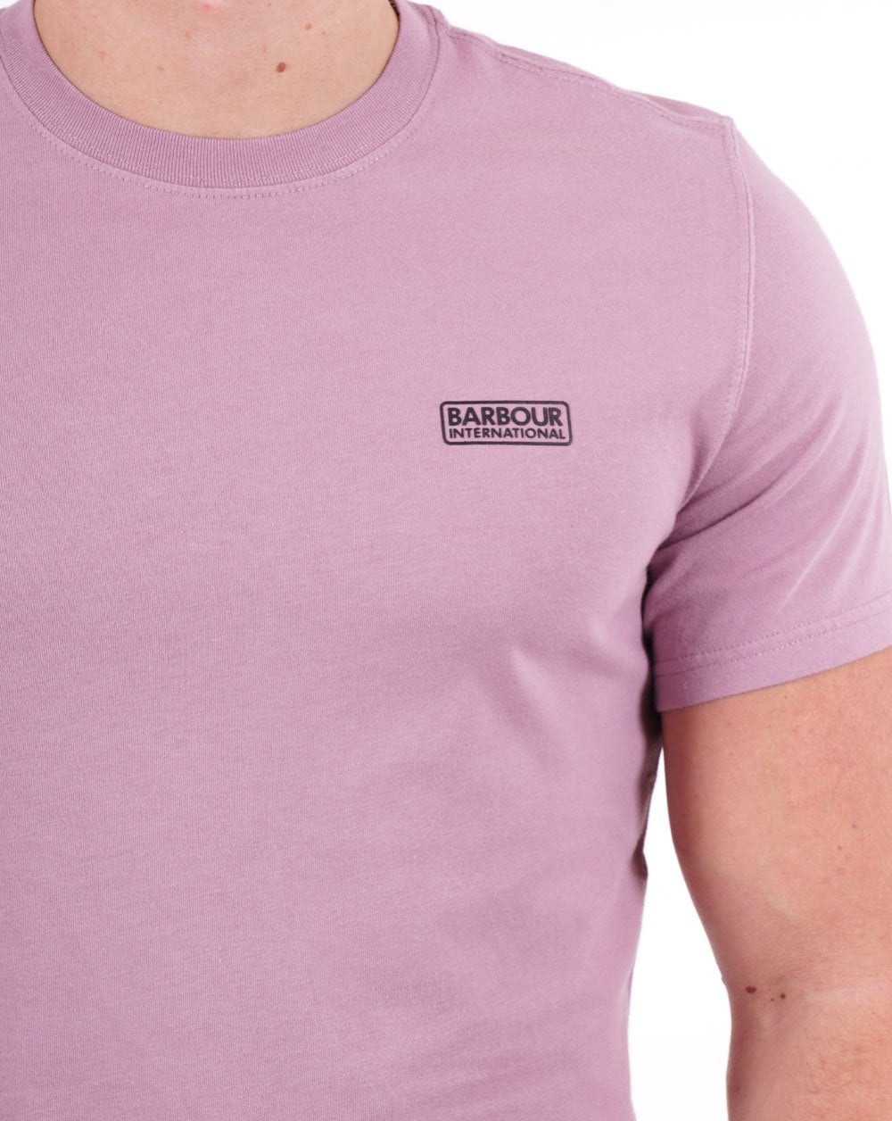 Barbour International Small Logo T-shirt Soft Purple