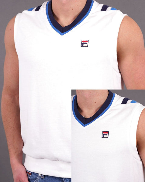 Fila Vintage Tank Sweat White