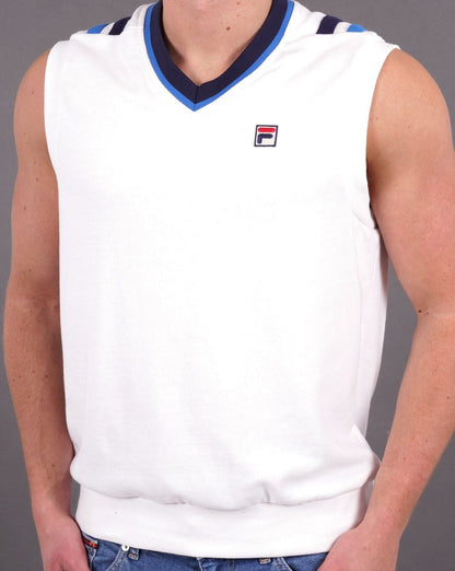 Fila Vintage Tank Sweat White