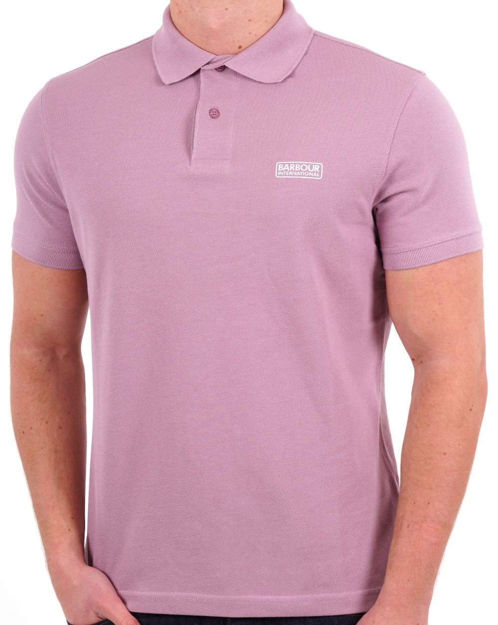 Barbour International Essential Polo Soft Purple