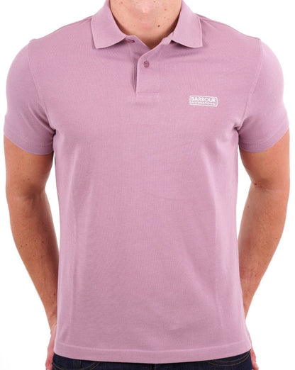 Barbour International Essential Polo Soft Purple
