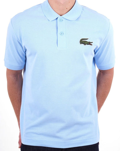 Lacoste Large Croc Polo Shirt Sky Blue