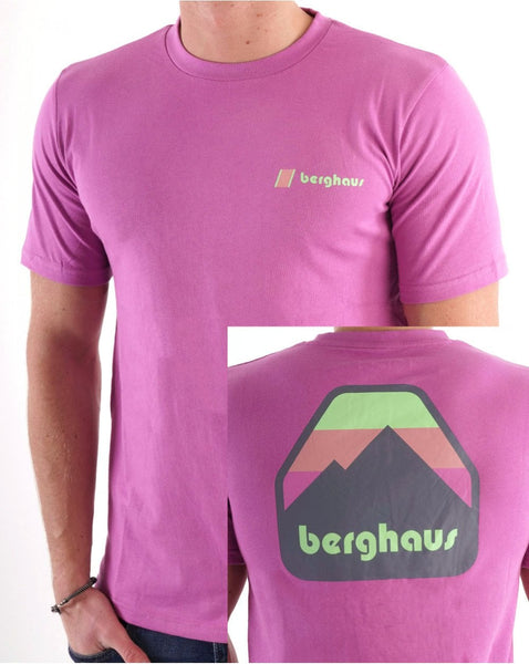 Berghaus Dean St. Graded Peak T-shirt Lilac