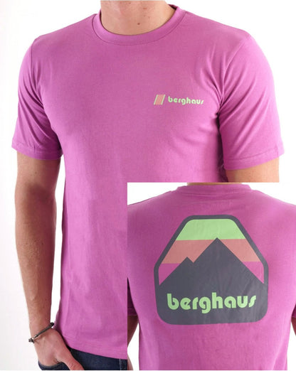 Berghaus Dean St. Graded Peak T-shirt Lilac