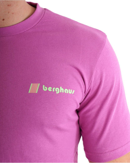Berghaus Dean St. Graded Peak T-shirt Lilac