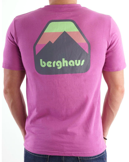 Berghaus Dean St. Graded Peak T-shirt Lilac