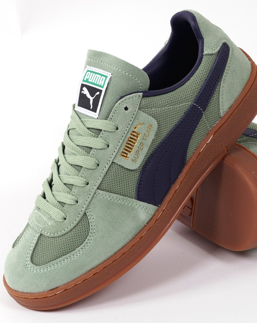 Puma Super Team OG Trainer Dusty Green/Navy