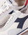 Diadora Equipe Canvas Trainers White/Blue Denim