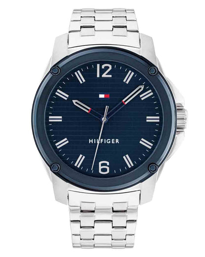 Tommy Hilfiger Jason Watch Silver/Navy