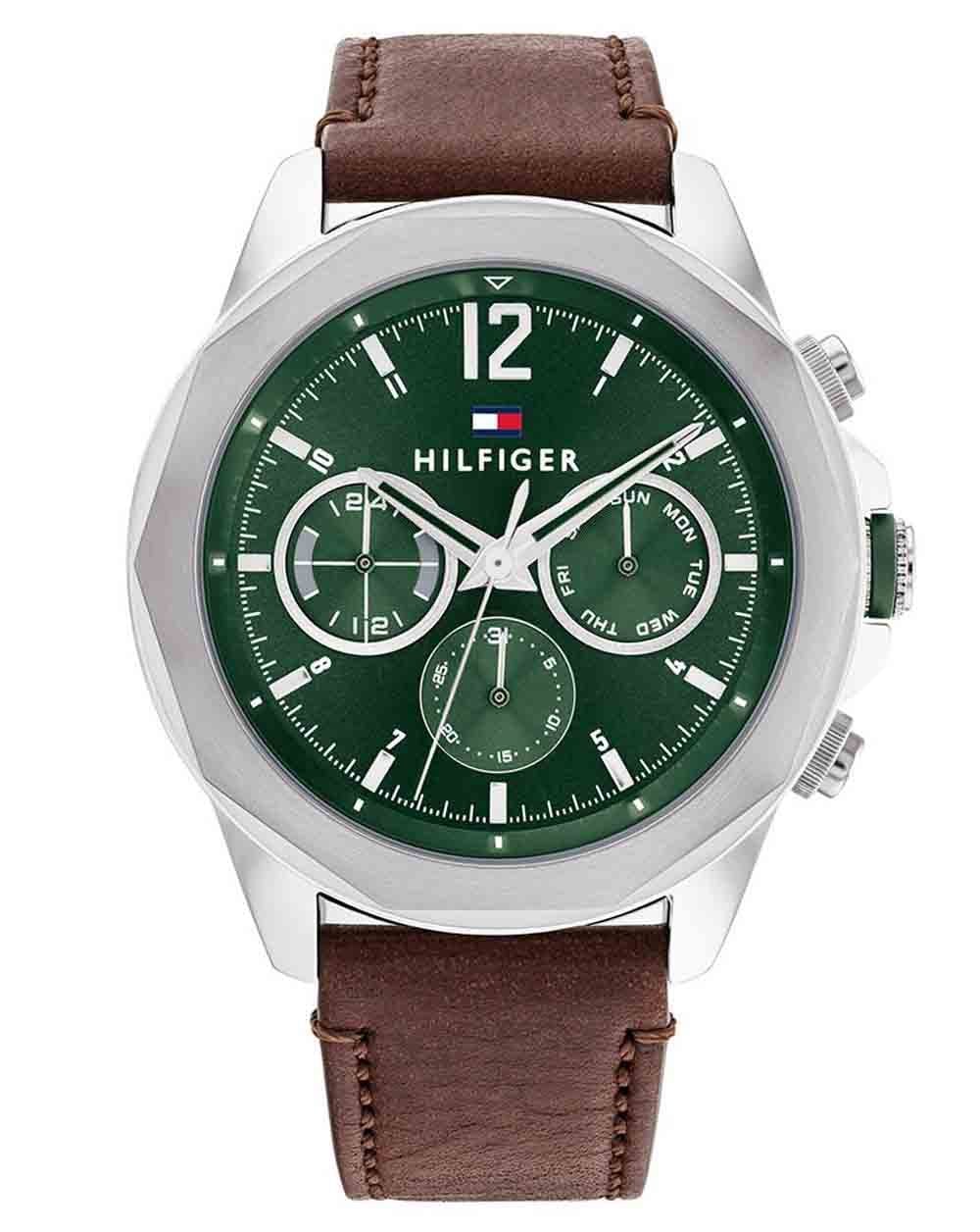 Tommy Hilfiger Lars Watch Brown/Green