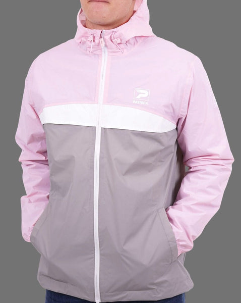 Patrick Classic Cagoule Pink/Grey