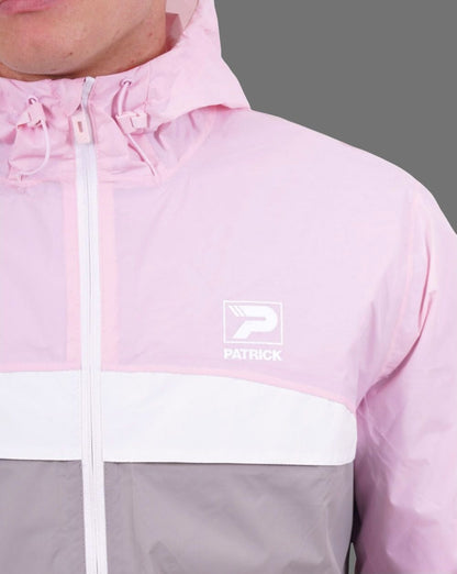 Patrick Classic Cagoule Pink/Grey