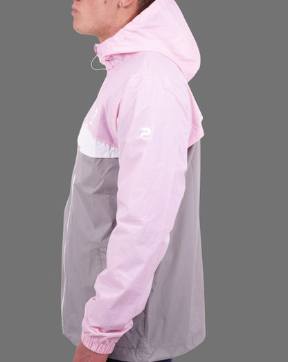 Patrick Classic Cagoule Pink/Grey