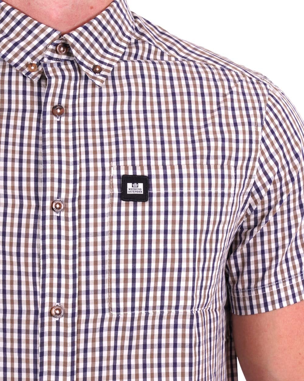 Weekend Offender Joyce SS Shirt House Check