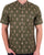 Pretty Green Vetiver Short Sleeve Shirt Khaki Green