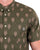 Pretty Green Vetiver Short Sleeve Shirt Khaki Green