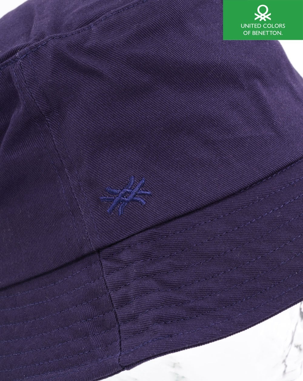 Benetton Bucket Hat Navy