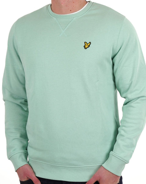 Lyle & Scott Crew Neck Sweatshirt Pastel Green