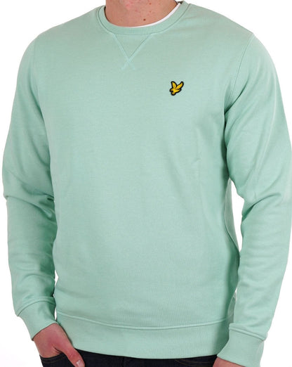 Lyle & Scott Crew Neck Sweatshirt Pastel Green