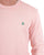Benetton Pique Sweatshirt Salmon Pink