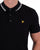 Lyle & Scott Dash Tipped Polo Shirt Black