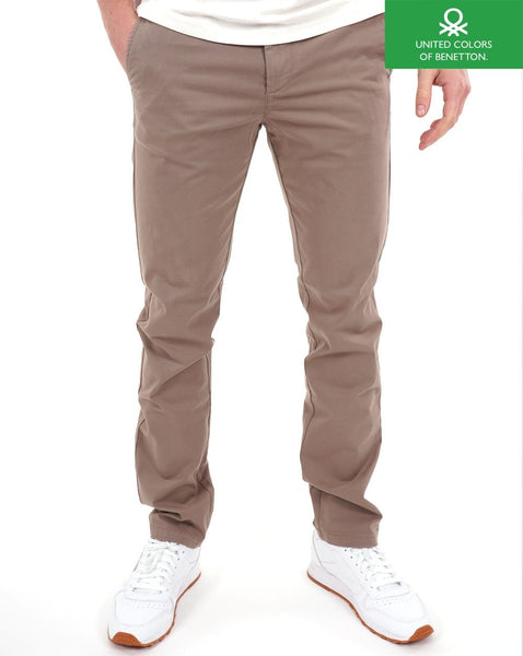 Benetton Chinos Light Brown
