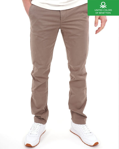 Benetton Chinos Light Brown