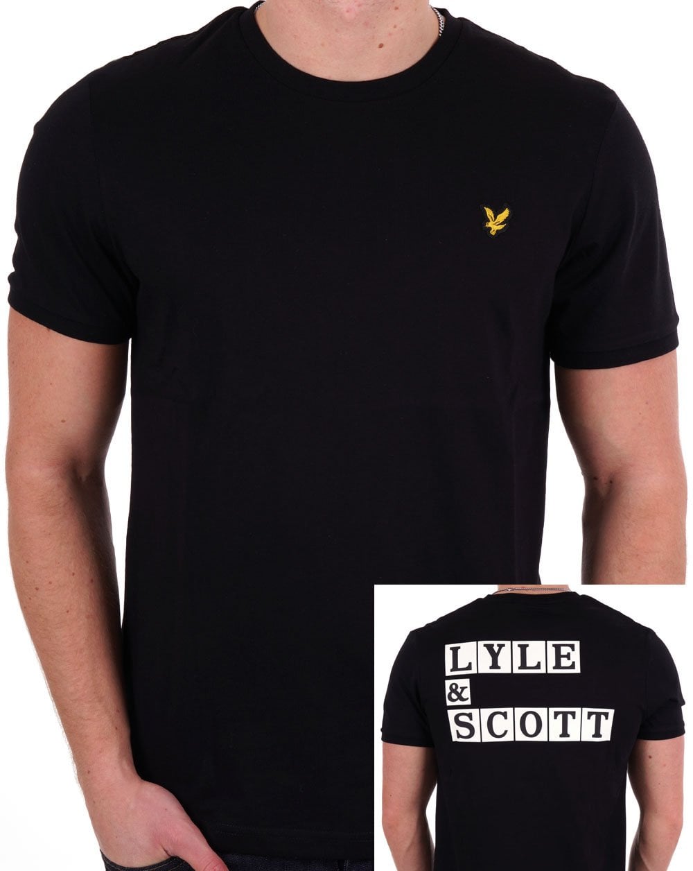 Lyle & Scott Heritage T-shirt Black