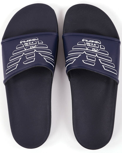 Emporio Armani Sliders Navy