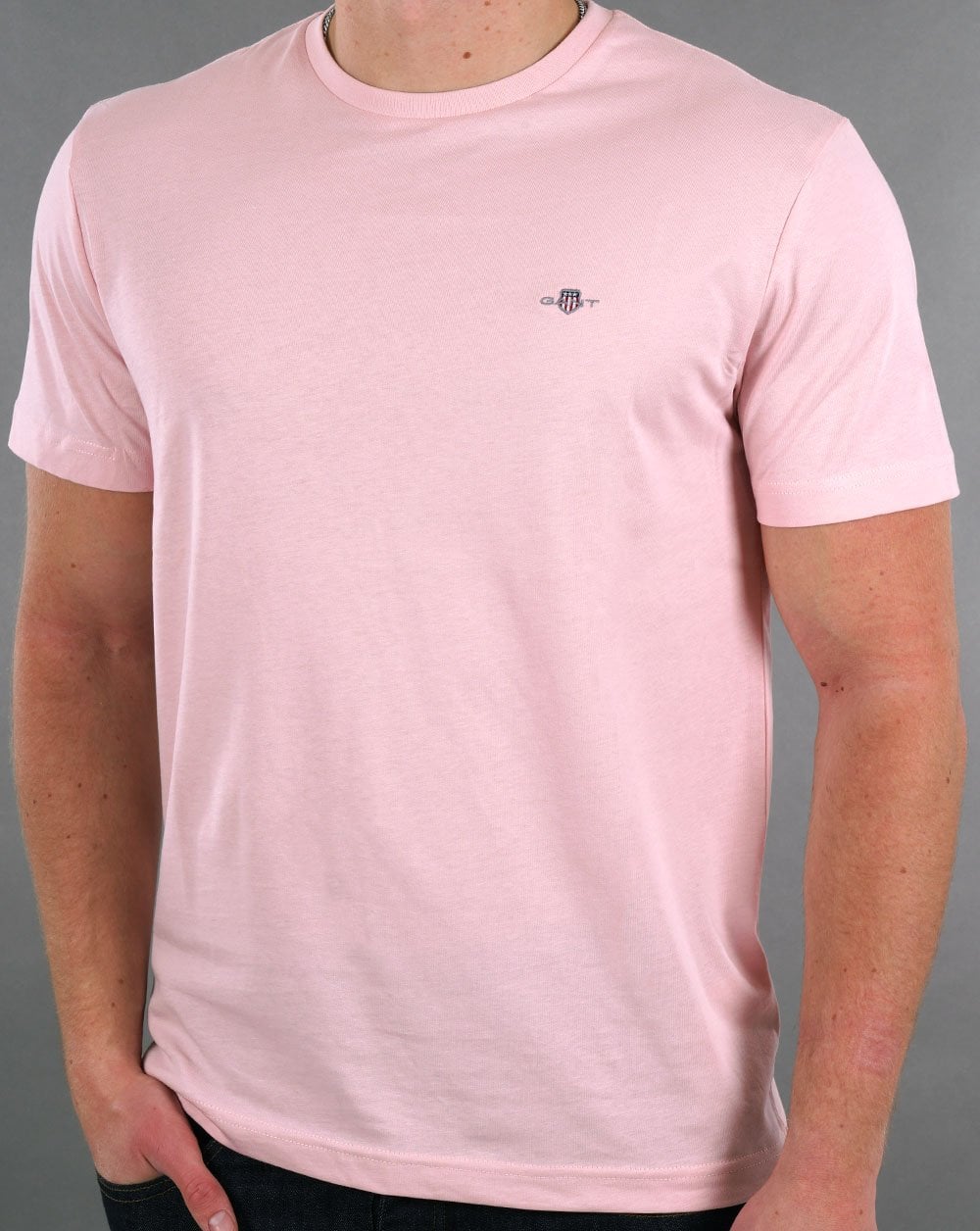 Gant Shield Crew T-shirt Pink