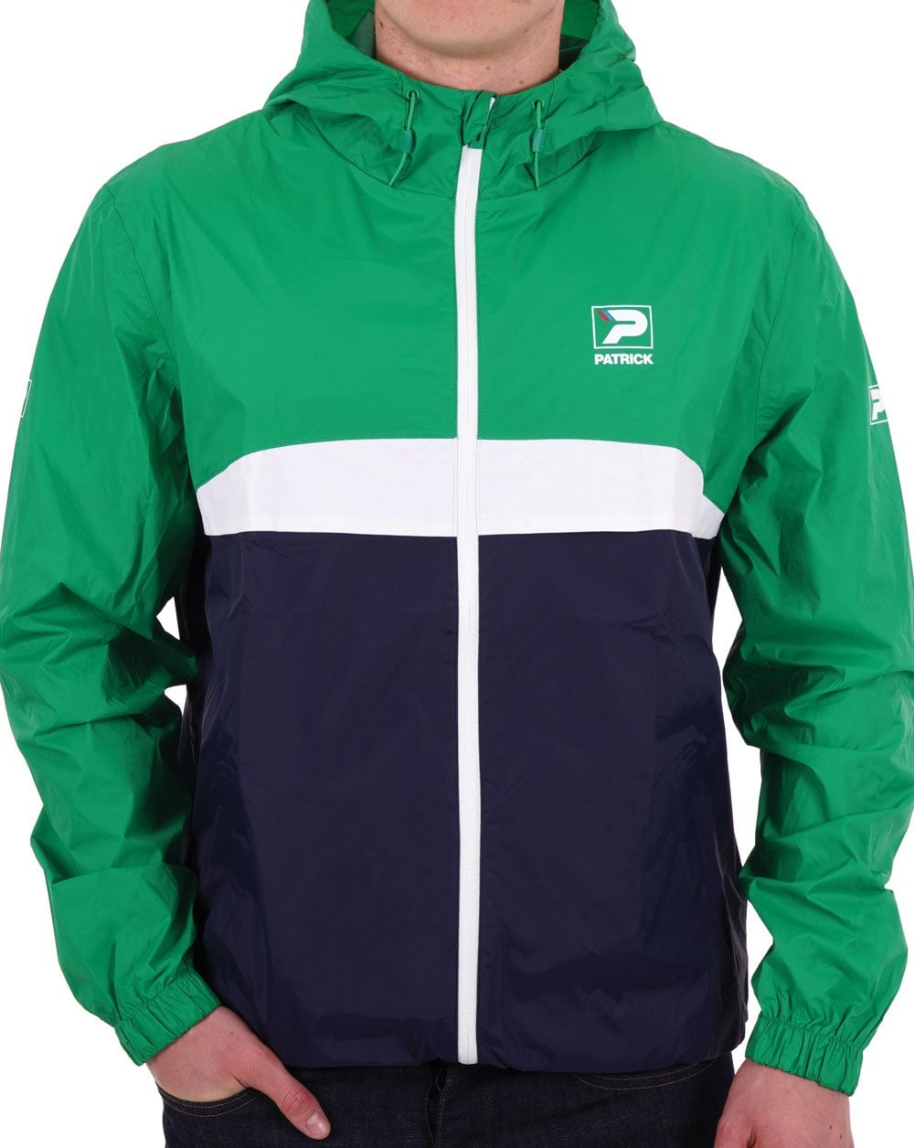 Patrick Classic Cagoule Green/Navy