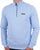 Barbour International Essential Half Zip Sweat Sky Blue