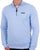 Barbour International Essential Half Zip Sweat Sky Blue
