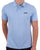 Barbour International Essential Polo Sky Blue