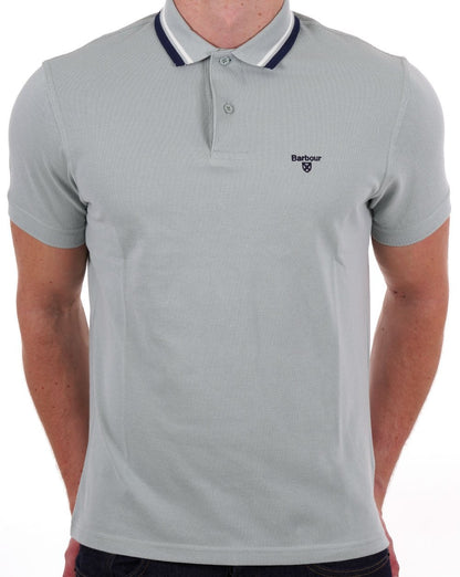 Barbour Otterburn Polo Shirt Blue Chalk