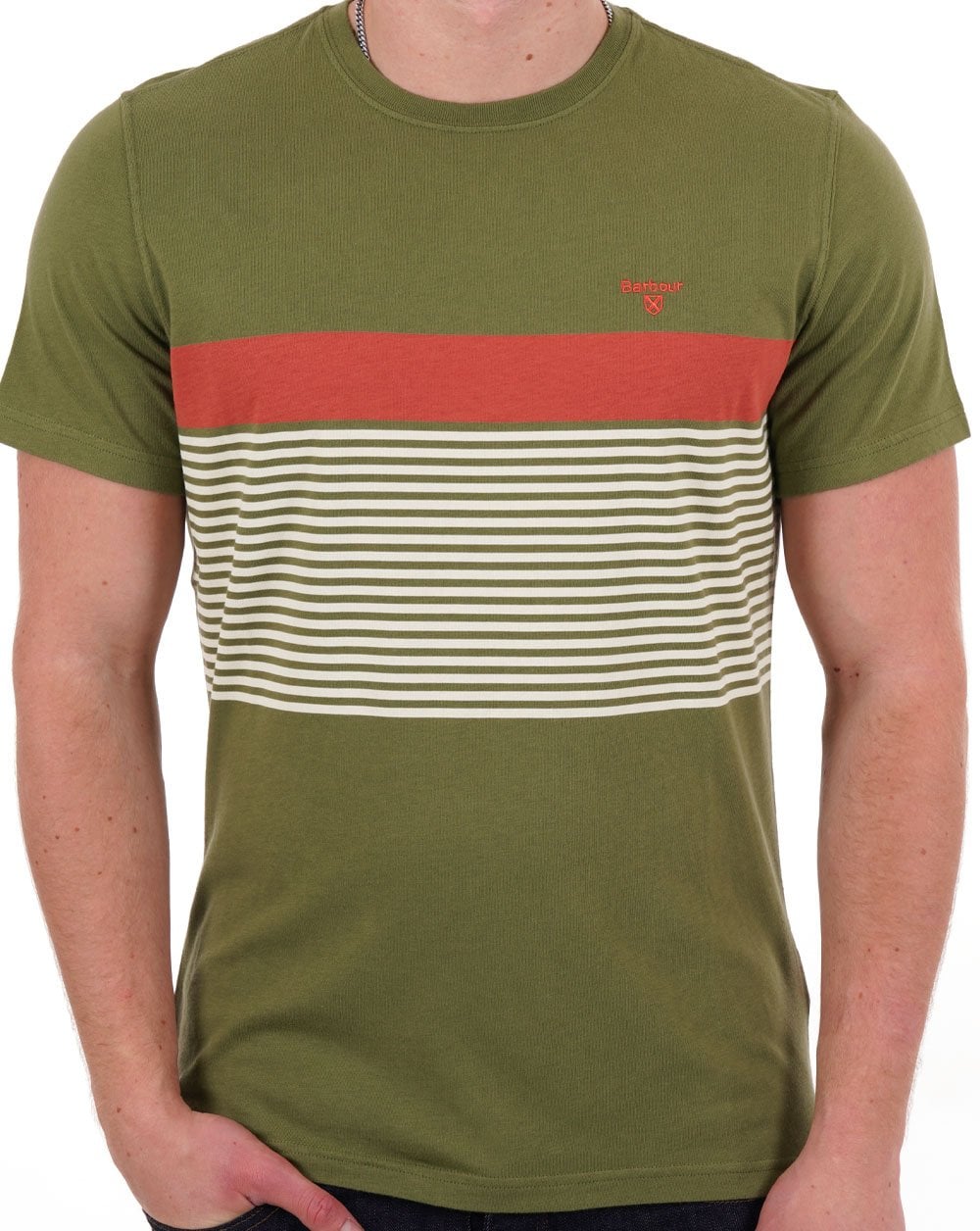Barbour Braeside T-shirt Olive Green