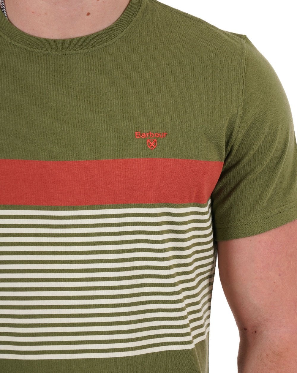 Barbour Braeside T-shirt Olive Green