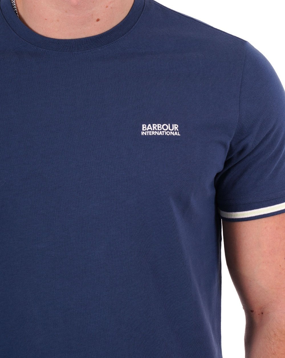 Barbour International Torque Tipped T-shirt Dark Blue